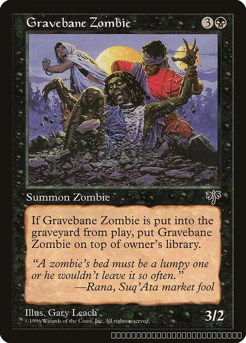Gravebane Zombie