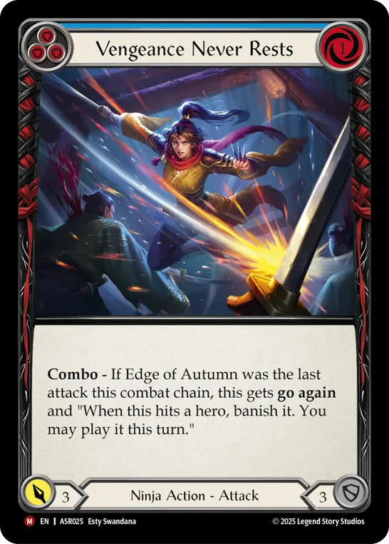 Vengeance Never Rests, Armory Deck - Ira ASR025, majestic