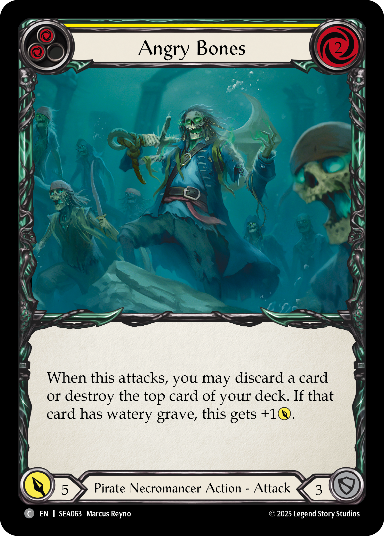 Angry Bones, High Seas SEA063, common