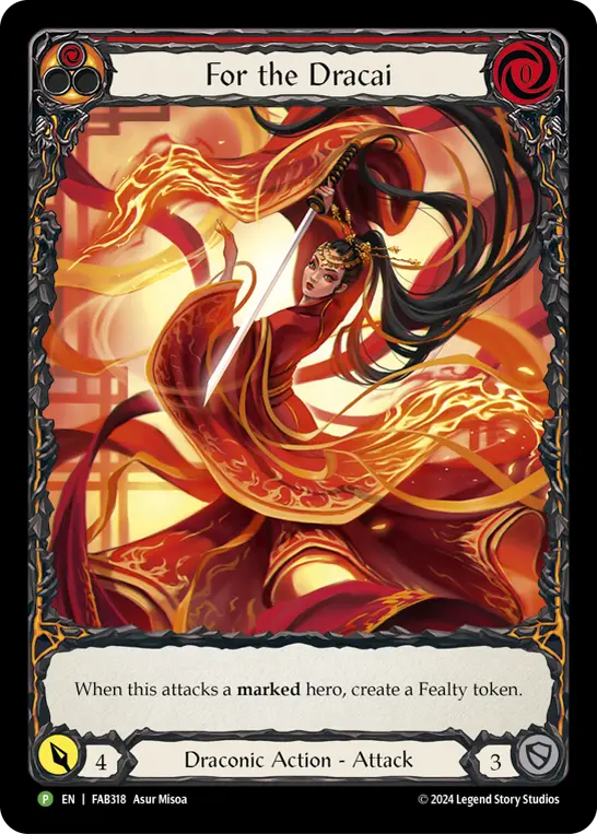 For the Dracai, Promos FAB318, promo