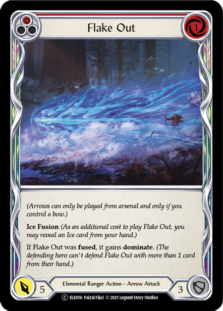 Flake Out, Tales of Aria ELE056, common