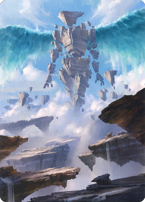Celestial Colonnade // Celestial Colonnade, Zendikar Rising Art Series 33, common