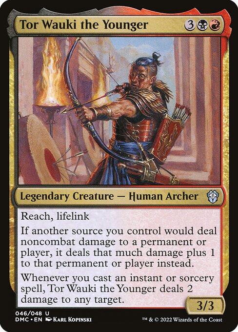 Tor Wauki the Younger, Dominaria United Commander 46, uncommon