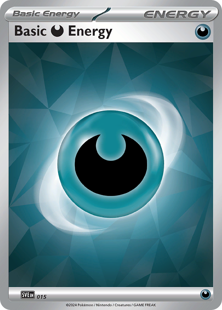 Basic Darkness Energy, Scarlet & Violet Energies 15/16