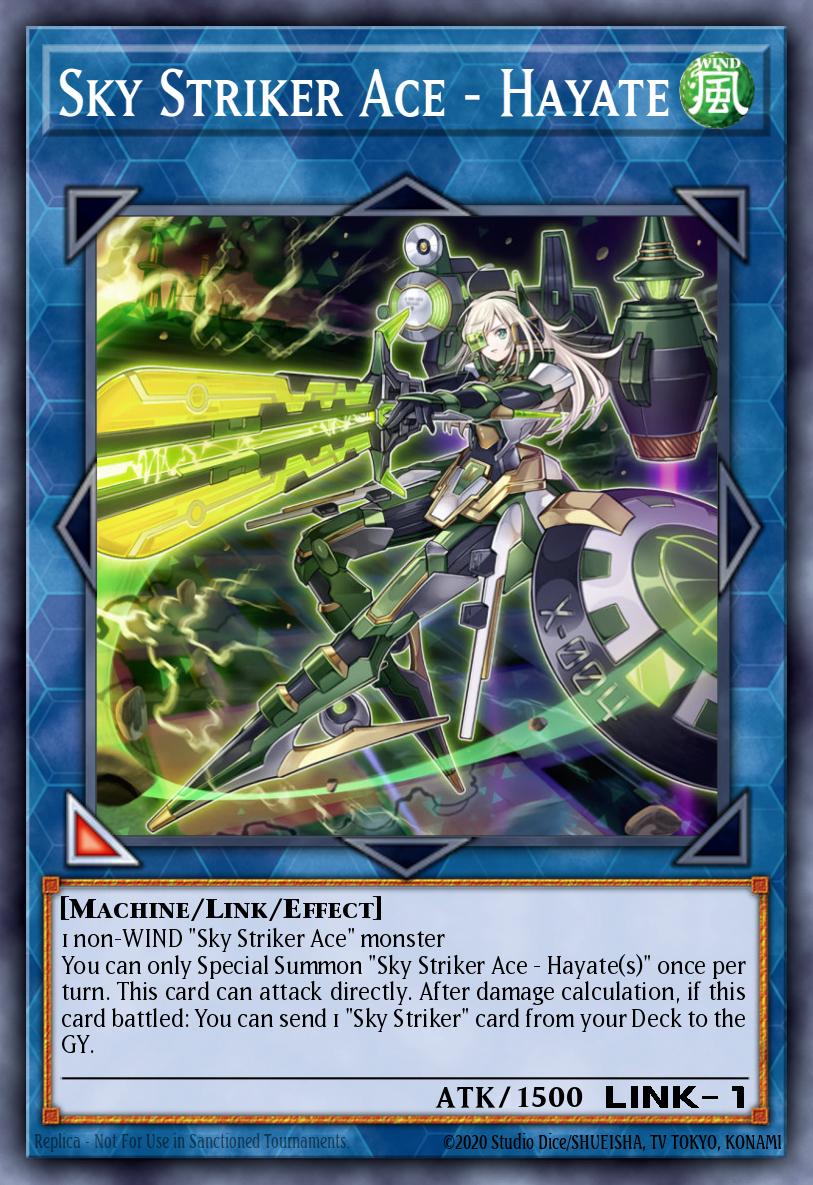 Sky Striker Ace - Hayate, Cybernetic Horizon CYHO-EN047, super-rare