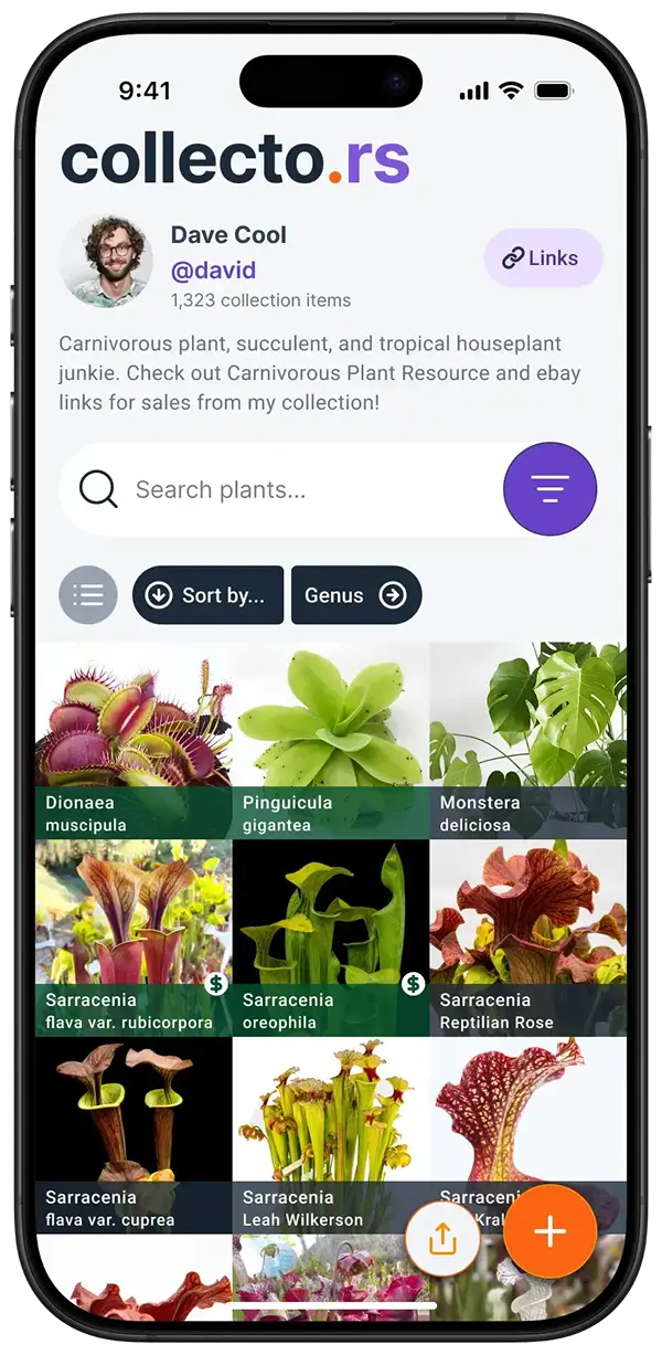 Plant collection hero